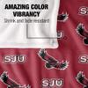 Saint Joseph's University Hawks Blanket, 50" x 60", Logo Pattern, Silky Touch Super Soft Throw view 4