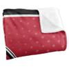 Ball State University Cardinals Blanket, 50" x 60", Logo Dots, Silky Touch Super Soft Throw view 3