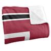 Temple University Owls Blanket, 50" x 60", Primary Logo Stripes, Silky Touch Super Soft Throw view 3