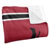 Eastern Washington University Eagles Blanket, 50" x 60", Primary Logo Stripes, Silky Touch Super Soft Throw view 3