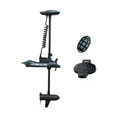 PARKHO HASWING Electric Trolling Motor 24V 80LB 60 Inch Shaft Cayman Bow Mount Boat Fishing Saltwater Freshwater with Remote Control and Wireless Foot Controller