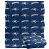 Metro State University of Denver Roadrunners Blanket, 50" x 60", Logo Pattern, Silky Touch Super Soft Throw view 1