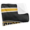 Framingham State University Rams Blanket, 50" x 60", Primary Logo Stripes, Silky Touch Super Soft Throw view 3