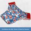 EcoAble Reusable Potty Training Diaper with Insert, Daytime Pull-on Cloth Training Pants for Toddlers and Big Kids (Size 3, Kaleidoscope) view 3
