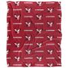 Eastern Washington University Eagles Blanket, 50" x 60", Logo Pattern, Silky Touch Super Soft Throw view 2