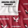Eastern Washington University Eagles Blanket, 50" x 60", Logo Pattern, Silky Touch Super Soft Throw view 4