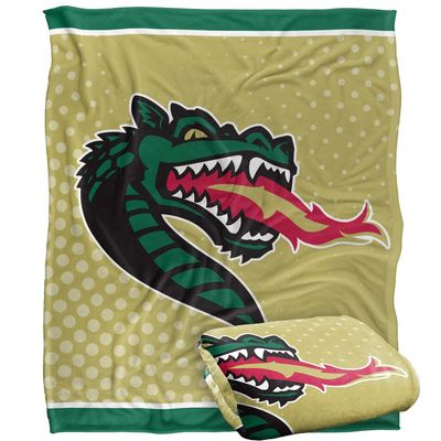 University of Alabama at Birmingham Blazers Blanket, 50" x 60", Logo Dots, Silky Touch Super Soft Throw