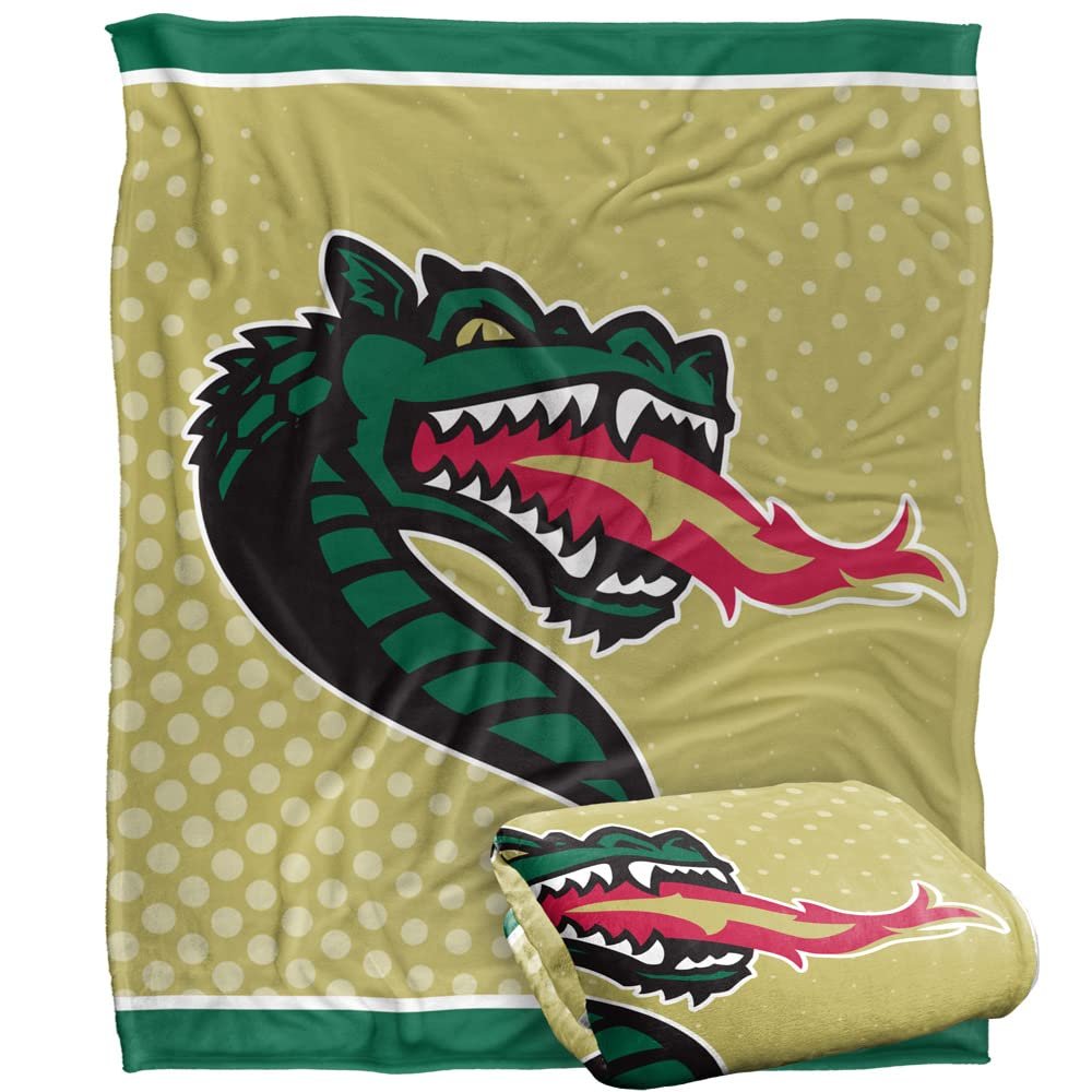 University of Alabama at Birmingham Blazers Blanket, 50" x 60", Logo Dots, Silky Touch Super Soft Throw