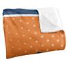 Bucknell University Bison Blanket, 50" x 60", Logo Dots, Silky Touch Super Soft Throw view 3