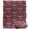 Kutztown University Golden Bears Blanket, 50" x 60", Logo Pattern, Silky Touch Super Soft Throw view 1