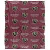 Kutztown University Golden Bears Blanket, 50" x 60", Logo Pattern, Silky Touch Super Soft Throw view 2