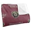 Kutztown University Golden Bears Blanket, 50" x 60", Logo Pattern, Silky Touch Super Soft Throw view 3