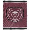 Missouri State University Bears Blanket, 50" x 60", Logo Dots, Silky Touch Super Soft Throw view 2