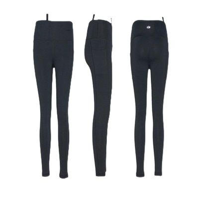Concealment Express Concealed Carry Leggings - CCW Carry Leggings w/Holster & Side Pockets - Undercover Concealment Yoga Pants - CCW Clothing Universal Gun Holster (Panther BLK, XS)