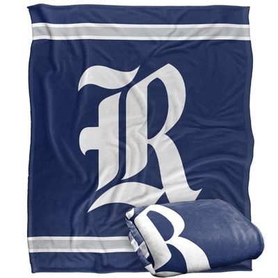 Rice University Owls Blanket, 50" x 60", Primary Logo Stripes, Silky Touch Super Soft Throw