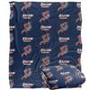 Salem State University Vikings Blanket, 50" x 60", Logo Pattern, Silky Touch Super Soft Throw view 1