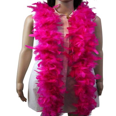 Flydreamfeathers 45 Gram, 6 Feet Long Feather Boa, Great for Party, Christmas Tree, Decoration (Candy Pink Color)