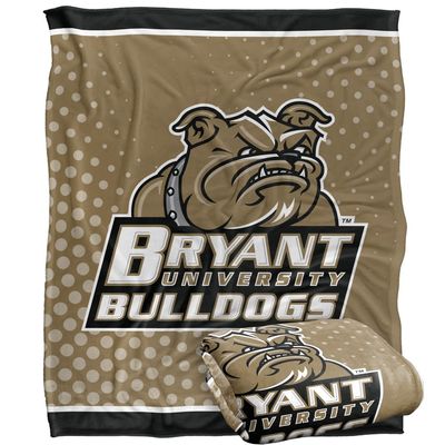Bryant University Bulldogs Blanket, 50" x 60", Logo Dots, Silky Touch Super Soft Throw