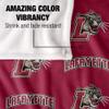 Lafayette College Bulldogs Blanket, 50" x 60", Logo Pattern, Silky Touch Super Soft Throw view 4