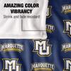 Marquette University Golden Eagles Blanket, 50" x 60", Logo Pattern, Silky Touch Super Soft Throw view 4
