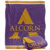 Alcorn State University Braves Blanket, 50" x 60", Logo Dots, Silky Touch Super Soft Throw view 1