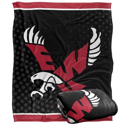 Eastern Washington University Eagles Blanket, 50" x 60", Logo Dots, Silky Touch Super Soft Throw