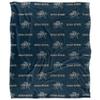 Utah State University Aggies Blanket, 50" x 60", Logo Pattern, Silky Touch Super Soft Throw view 2