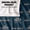 Utah State University Aggies Blanket, 50" x 60", Logo Pattern, Silky Touch Super Soft Throw view 4