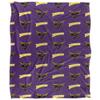 Minnesota State University Mankato Mavericks Blanket, 50" x 60", Logo Pattern, Silky Touch Super Soft Throw view 2