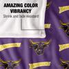 Minnesota State University Mankato Mavericks Blanket, 50" x 60", Logo Pattern, Silky Touch Super Soft Throw view 4