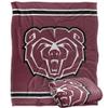 Missouri State University Bears Blanket, 50" x 60", Primary Logo Stripes, Silky Touch Super Soft Throw view 1