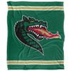 University of Alabama at Birmingham Blazers Blanket, 50" x 60", Primary Logo Stripes, Silky Touch Super Soft Throw view 2