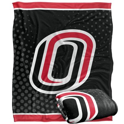 University of Nebraska at Omaha Wildcats Blanket, 50" x 60", Logo Dots, Silky Touch Super Soft Throw