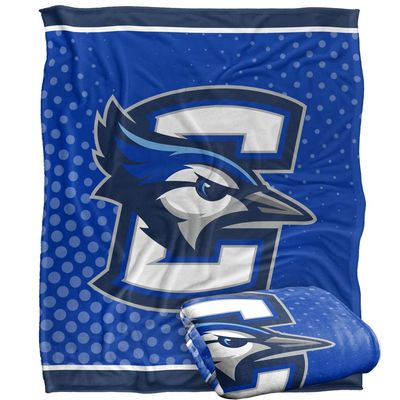 Creighton University Blue Jays Blanket, 50" x 60", Logo Dots, Silky Touch Super Soft Throw