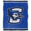 Creighton University Blue Jays Blanket, 50" x 60", Logo Dots, Silky Touch Super Soft Throw view 2