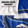 Creighton University Blue Jays Blanket, 50" x 60", Logo Dots, Silky Touch Super Soft Throw view 4