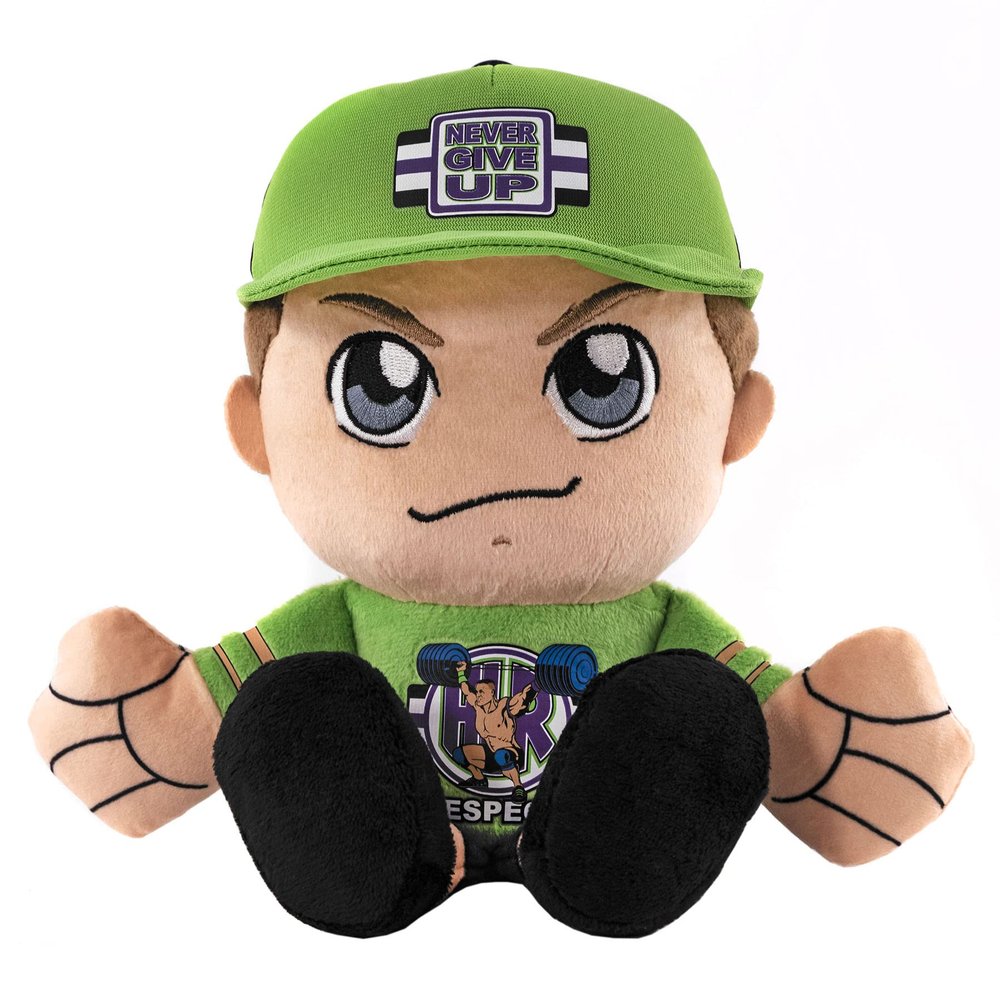 Bleacher Creatures WWE John Cena 8" Kuricha Plush - Soft Chibi Inspired Wrestling Superstar