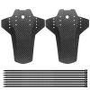 2Pcs Mountain Bike Fender Front and Rear MTB Mud Guard Adjustable Fenders Fits 26 Inch 27.5 Inch 29 Inch Size Bike DaJiKan view 1