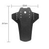 2Pcs Mountain Bike Fender Front and Rear MTB Mud Guard Adjustable Fenders Fits 26 Inch 27.5 Inch 29 Inch Size Bike DaJiKan view 2