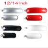 12/14 Inch 412 Folding Bike Fenders Mini Fenders Folding Bicycle Practical Accessories Silver/White/Black/Red DaJiKan (Color : Black) view 2
