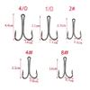 150pcs/box High Carbon Steel Double Fishing Hooks Fly Tying Double Hook for Jig Bass Fishhook DaJiKan view 2