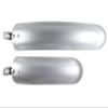 12/14 Inch 412 Folding Bike Fenders Mini Fenders Folding Bicycle Practical Accessories Silver/White/Black/Red DaJiKan (Color : Silver)