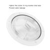 Boat Deck Access Hatch, Qiilu Boat Deck Access Hatch TransparentCover, Boat Hatch Deck Plate Boat Round Non Slip Inspection Hatch, for RV Marine Yacht(4inch) view 3