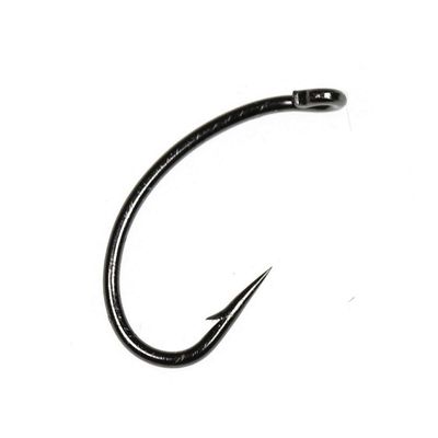 500PCS Fly Tying Hook Nymph Bug Shrimp Scud Pupae Larvae Caddis Flies Fishing Hooks #8~#16 Fly Fishing Hook DaJiKan (Color : 500PCS Size 10)
