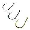 500 Pcs #3-#12 Silver Black Gold Freshwater Fishing Hooks Carp Fishhooks Barbed Hooks Kit Jigging Bait Carp Fishing Hook DaJiKan (Color : Gold) view 4