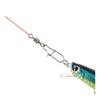 100pcs/ Set Fishing Connector Swivels Interlock Pin Snap 4#-12# Rolling Swivel for Fishhook Lure Fishing Accessories DaJiKan view 4