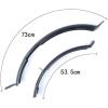 24 26 Inch MTB Mudguard Bike Fenders Bicycle Accessories Cycling Plastic Quick Release Road Front Mountain Bike Rear Fender DaJiKan view 2