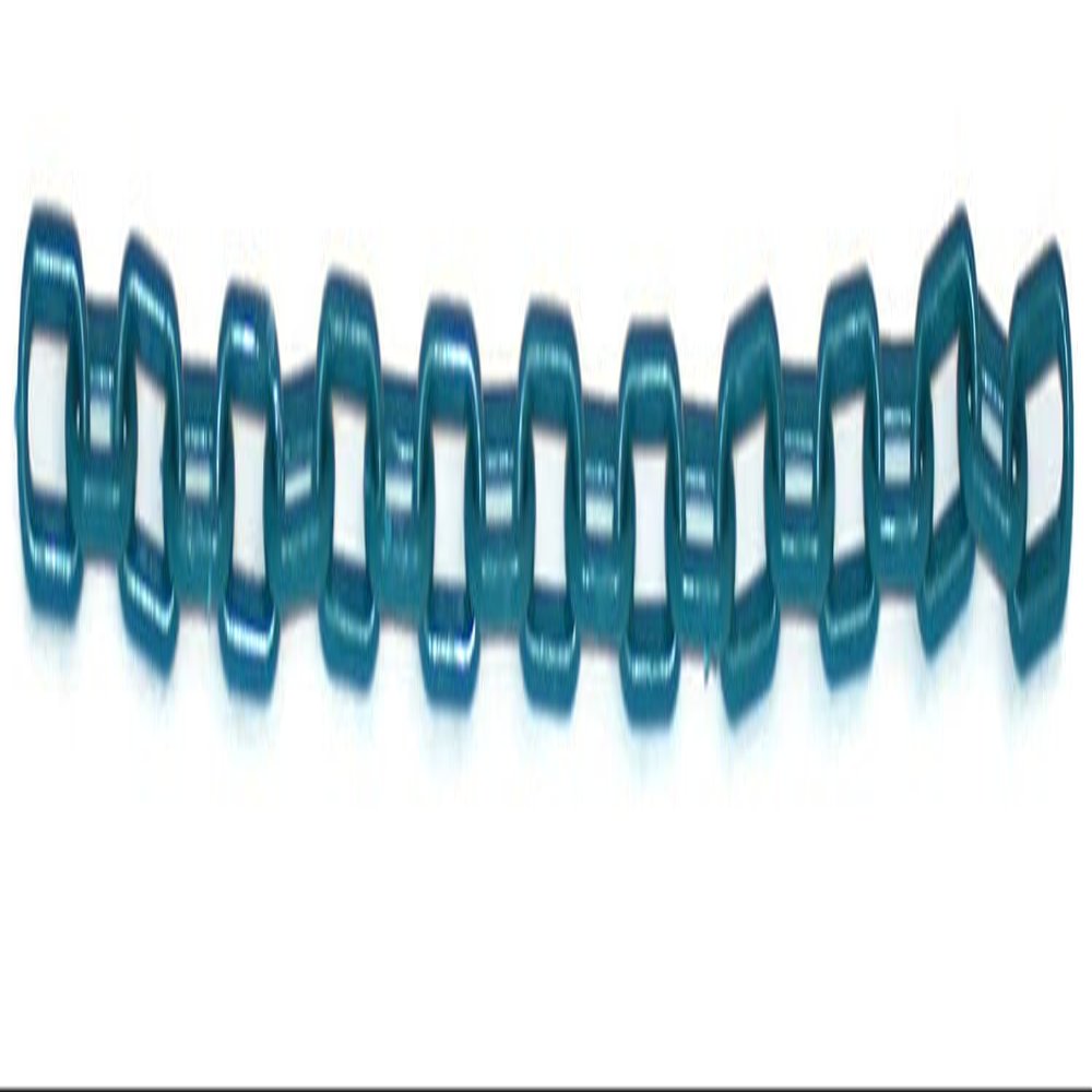 10' Lengths 3mm Plastic Chain Beautiful Colors Sugar Gliders Necklace Bird Toys (Dark Teal)