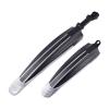 2 Pcs Bicycle Fenders Mountain Road Bike Mudguard Front Rear MTB Mud Guard Wings for Bicycle Accessories DaJiKan (Color : Gray 1) view 1