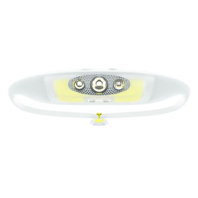 KNOG Bandicoot Run 250 USB Rechargeable LED Headlamp - Bright 40m Beam, Red Halo Mode, IP67 Waterproof Camping Headlamp - Comfortable Anti-Odor Silicone Strap for Running, Lime